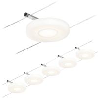 Paulmann DiscLED 94426 Kabelsysteem compleet LED Chroom (mat), Chroom