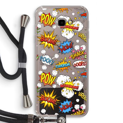 Pow Smack: Samsung Galaxy J4 Plus Transparant Hoesje met koord