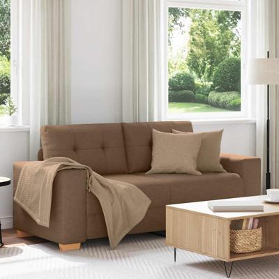 Loveseat Bank Bruin 140 cm Stof