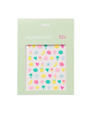 HEMA Nagelstickers Tropisch - 52 Stuks
