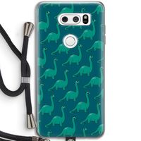 Diplodocus: LG V30 Transparant Hoesje met koord