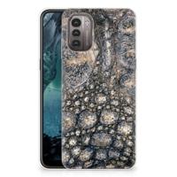 Nokia G21 | G11 | TPU Hoesje | Krokodillenprint