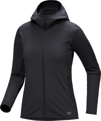 Arc&apos;teryx Kyanite LT Hoody Fleece Dames Black M