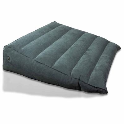 Opblaasbaar orthopedisch bedwigkussen | Positioneringskussens | Voor op reis | Rugsteun bed