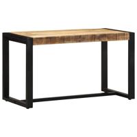 Bank 80x35x45 cm massief ruw hout mango