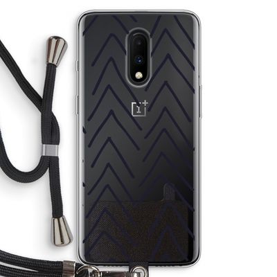 Marrakech Arrows: OnePlus 7 Transparant Hoesje met koord