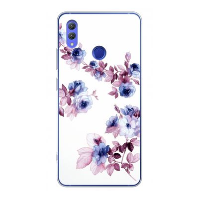 Waterverf bloemen: Honor Note 10 Transparant Hoesje