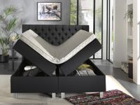 Dreamhouse - Urus Boxspring met opbergruimte - Antraciet - 180 x 200 / met montage
