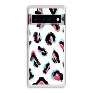 Cheetah color: Google Pixel 6 Pro Transparant Hoesje