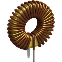 Fastron TLC/10A-100M-00 TLC/10A-100M-00 Spoel Ringkern Radiaal bedraad TLC/10A Rastermaat 18 mm 10 µH 10 A 1 stuk(s) - thumbnail