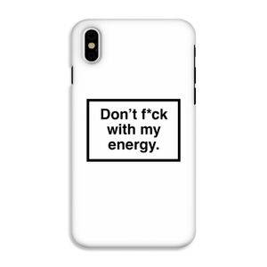 My energy: iPhone X Tough Case