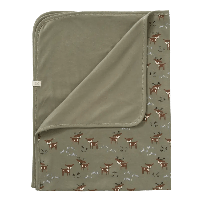 Fresk babydeken Deer Olive