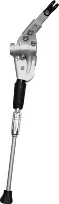Ergotec zijstandaard achterbrugmontage 24 t/m 28" universeel zilver