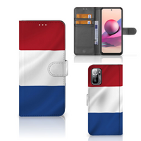 Xiaomi Redmi Note 10/10T 5G | Poco M3 Pro Bookstyle Case Nederlandse Vlag