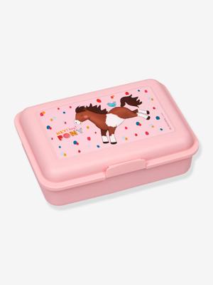 Meisjes lunchtrommel PONYHOF DIE SPIEGELBURG, klein model oudroze