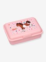 Meisjes lunchtrommel PONYHOF DIE SPIEGELBURG, klein model oudroze