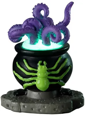 Lemax spooky cauldron verlichte accessoire Spooky Town 2022