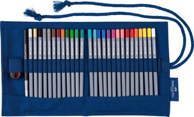 Faber Castell Roletui met 27 Goldfaber Aqua kleurpotloden