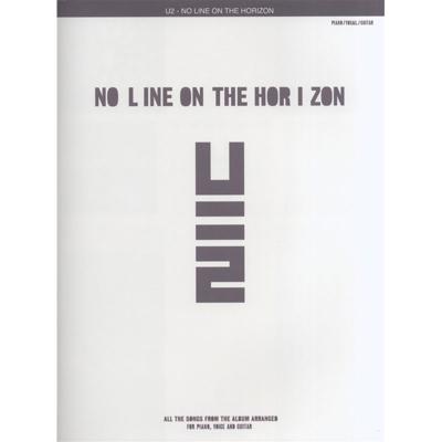 U2 - No Line on the Horizon Songboek - Aanbieding