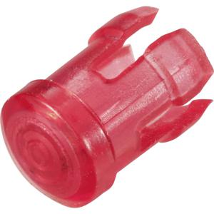 TRU COMPONENTS TC-13030644 Verlichtingskap Rood, Transparant Geschikt voor LED 3 mm