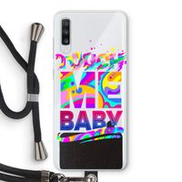 Touch Me: Samsung Galaxy A70 Transparant Hoesje met koord Touch Me: Samsung Galaxy A70 Transparant Hoesje met koord