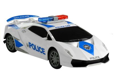 Viking Choice  Police Car 1:16 Sounds Lights Friction