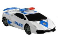 Viking Choice  Police Car 1:16 Sounds Lights Friction - thumbnail