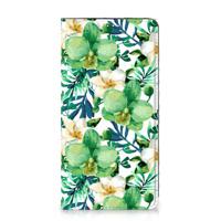 Samsung Galaxy S20 FE Smart Cover Orchidee Groen - thumbnail