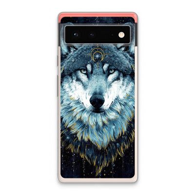 Darkness Wolf: Google Pixel 6 Transparant Hoesje