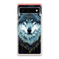 Darkness Wolf: Google Pixel 6 Transparant Hoesje