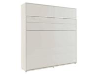 Opklapbed CONCEPTION PRO 160x200 cm kasjmier (horizontaal) met opzetkast met matras Opklapbed CONCEPTION PRO 160x200 cm kasjmier (horizontaal) met opzetkast met matras
