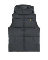 Lyle & Scott winter gilet jongens - donker navy blauw - gewatteerd Lyle & Scott winter gilet jongens - donker navy blauw - gewatteerd