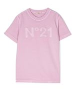 Nº21 Kids t-shirt à logo imprimé - Rose - thumbnail