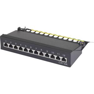 Renkforce 12 poorten Netwerkpatchbox CAT 6A 1 HE Ingericht