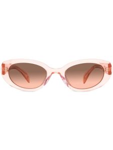 RAG & BONE EYEWEAR lunettes de soleil Ann à monture ovale - Rose