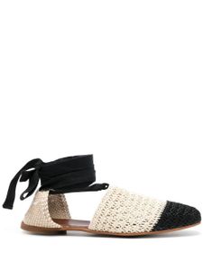 Castañer espadrilles à design bicolore - Tons neutres