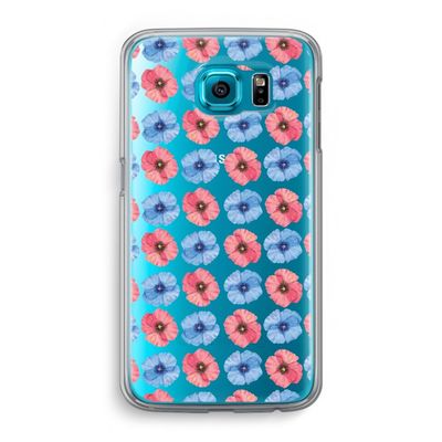 Klaproosjes: Samsung Galaxy S6 Transparant Hoesje