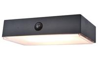 Lutec Zwarte wandlampFadi solar - 6939501330