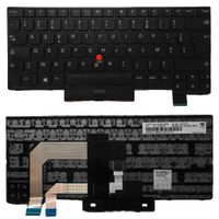 Notebook keyboard for Lenovo Thinkpad T470 T480 AZERTY - thumbnail