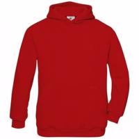 B&C Hooded Sweater - rood - vest met capuchon - kinderen B&C Hooded Sweater - rood - vest met capuchon - kinderen