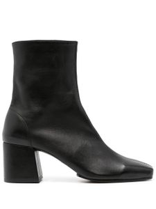 Souliers Martinez bottines Tierra 60 mm en cuir - Noir