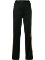 DSQUARED2 pantalon de jogging brodé de sequins - Noir - thumbnail