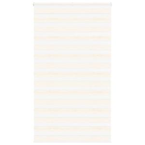 VidaXL Zebra rolgordijn 125x200 cm stofbreedte 120,9 cm marmerbeige