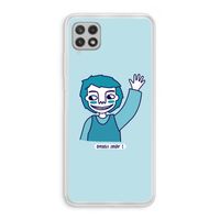 Zwaai: Samsung Galaxy A22 4G Transparant Hoesje
