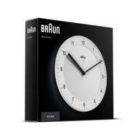 Braun BC06W Kwarts Wandklok Analoog Wit - thumbnail