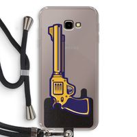 Pew Pew Pew: Samsung Galaxy J4 Plus Transparant Hoesje met koord