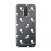 Vogeltjes: Samsung Galaxy A6 Plus (2018) Transparant Hoesje
