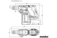 Metabo KH 18 LTX BL 24 |  Accu-hamer | 18V | 2X5.5AH LIHD - 601713660 - thumbnail