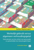 Werkelijk gebruik versus algemeen verhoudingsgetal (Hardback)
