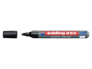 Viltstift edding 250 whiteboard rond zwart 1.5-3mm